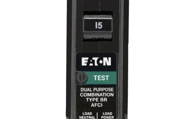 EATON – 15 AMP AFCI CIRCUIT BREAKER WITHOUT TAIL (BRP115AFC)