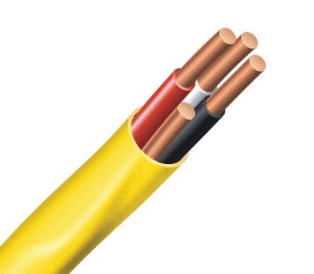 12/3 NMD90 SIMpull Electrical Wire – Yellow