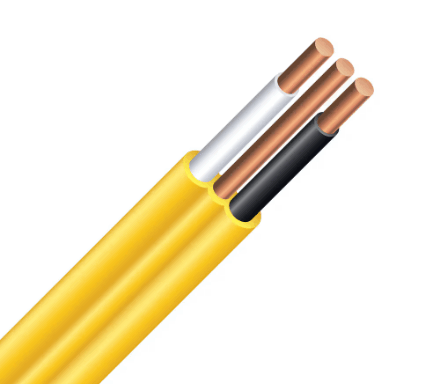 12/2 NMD90 SIMpull Electrical Wire – Yellow