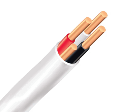 6/3 NMD90 Romex SIMpull Electrical Wire- White