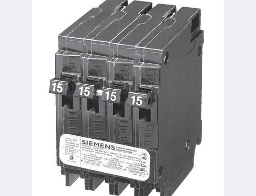 Siemens-Q21515CTNC QUAD CIRCUIT BREAKER