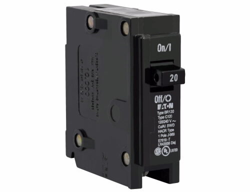 Eaton-BR120 CIRCUIT BREAKER 20A SINGLE POLE