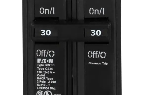 EATON BR230 CIRCUIT BREAKER 30A DOUBLE POLE